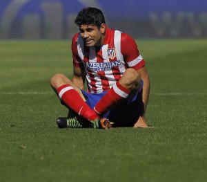 Diego Costa esperou sentado um chamado da Seleção, que não veio. Cansado, decidiu jogar pela Espanha. Foto: Andrés Kudacki AP/AE
