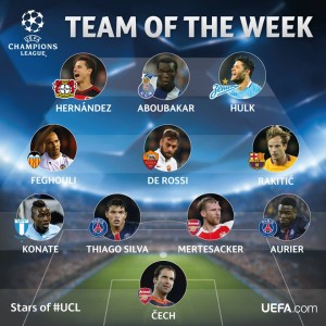 UEFA TEAM of the Week