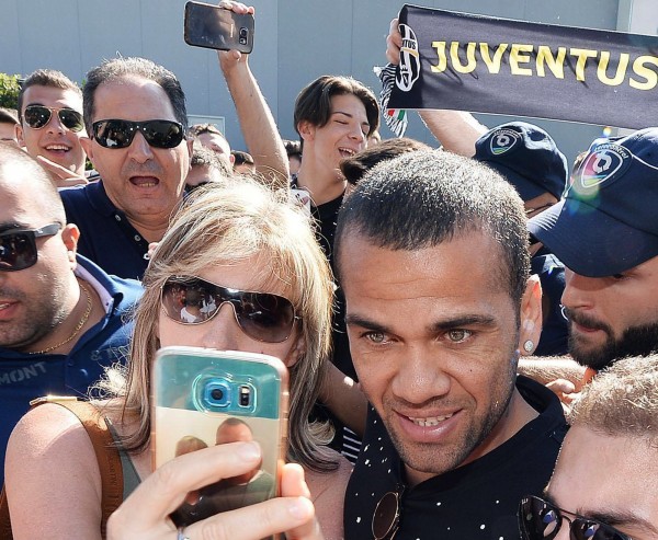 A chegada de Alves na Juventus