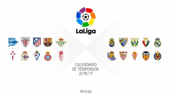 Tudo pronto para a Liga Espanhola 2016/17 / La Liga