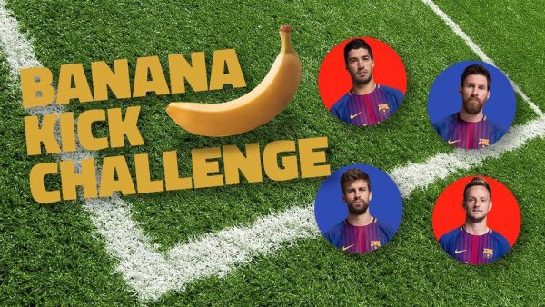 Foto Banana kick challenge