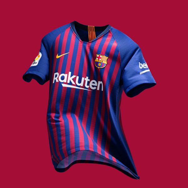 O uniforme do Barça 2018/19