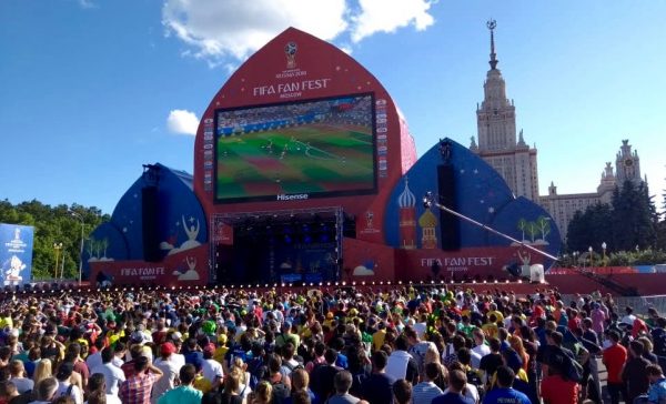 A FIFA Fan Fest de Moscou