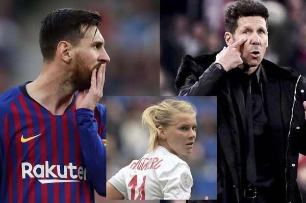 Messi, Simeone e Hegerberg são os que possuem os maiores salários no futebol